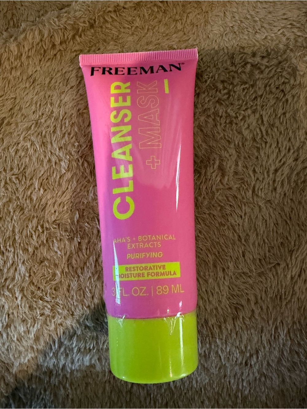 Freeman cleanser/mask skincare